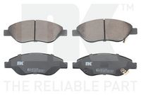 Bremsbelagsatz, Scheibenbremse