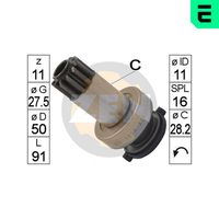 Cuplaj unisens,demaror ERA, Cod: ZN1856