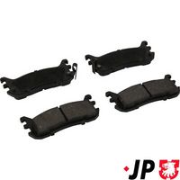 комплект спирачно феродо, дискови спирачки