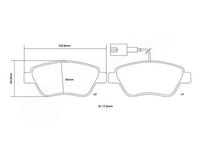 BREMBO High performance remblokkenset 3