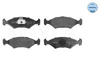 комплект спирачно феродо, дискови спирачки