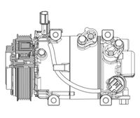 Thumbnail - Compressor, airconditioning - ACP633000P - MAHLE