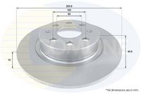 Disc frana COMLINE, Cod: ADC1818