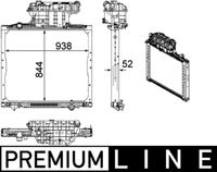 Thumbnail - Radiateur - CR1167000P - MAHLE