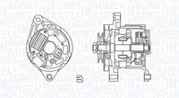 Generator / Alternator MAGNETI MARELLI, Cod: 063730077010