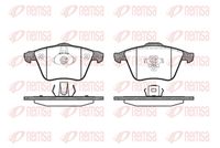 комплект спирачно феродо, дискови спирачки