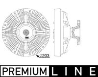 Thumbnail - Koppeling, radiateurventilator - CFC240000P - MAHLE