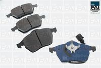 комплект спирачно феродо, дискови спирачки