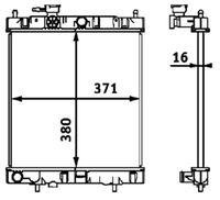 Thumbnail - Radiateur - CR540000S - MAHLE