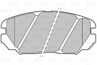 Bremsbelagsatz, Scheibenbremse