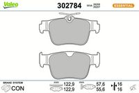 Bremsbelagsatz, Scheibenbremse