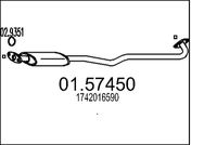 Mittelschalldämpfer