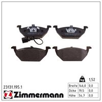 комплект спирачно феродо, дискови спирачки