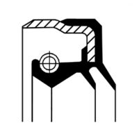 Akseltetningsring, fordelingsgirkasse