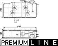 Thumbnail - Expansietank, koelvloeistof - CRT39000P - MAHLE