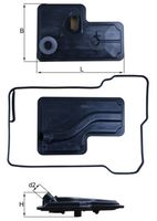 KNECHT Hydraulische filter, automatische transmissie 1