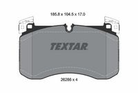 Bremsbelagsatz, Scheibenbremse