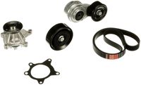 Water Pump + V-ribbed Belt Kit