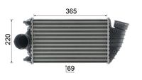 Thumbnail - Intercooler, inlaatluchtkoeler - CI379000P - MAHLE