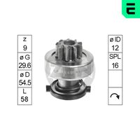 Cuplaj unisens,demaror ERA, Cod: ZN1643