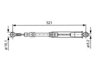 жило, ръчна спирачка
