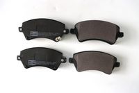 Bremsbelagsatz, Scheibenbremse