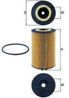 Thumbnail - Oliefilter - OX1140D - KNECHT