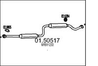Mittelschalldämpfer