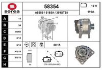Generator / Alternator EAI, Cod: 58354