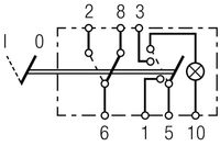 HELLA Waarschuwingsknipperlamp schakelaar 3