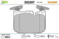 Bremsbelagsatz, Scheibenbremse