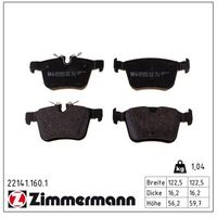 комплект спирачно феродо, дискови спирачки