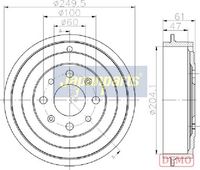 спирачен барабан