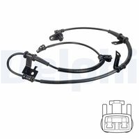 Sensor, wheel speed