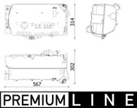 Thumbnail - Expansietank, koelvloeistof - CRT97000P - MAHLE
