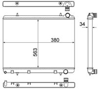 Thumbnail - Radiateur - CR2033000S - MAHLE
