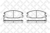 Комплект спирачно феродо, дискови спирачки 249 004B-SX STELLOX