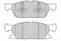 Bremsbelagsatz, Scheibenbremse