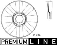 Thumbnail - Koelventilatorwiel - CFW15000P - MAHLE