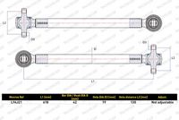 MONROE Draagarm, wielophanging 2