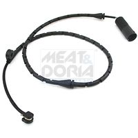 предупредителен контактен сензор, износване на накладките