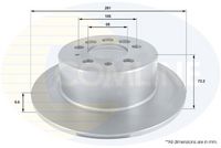 Disc frana COMLINE, Cod: ADC1902