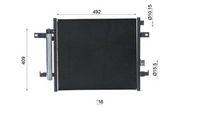 Thumbnail - Condensor, airconditioning - AC1073000S - MAHLE