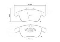 BREMBO High performance remblokkenset 3