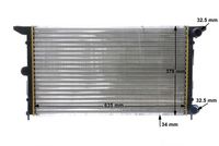 Thumbnail - Radiateur - CR641000S - MAHLE