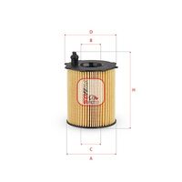 Filtru ulei SOFIMA, Cod: S 5037 PE