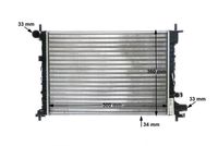Thumbnail - Radiateur - CR381000S - MAHLE