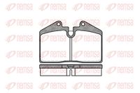 комплект спирачно феродо, дискови спирачки