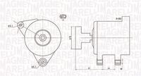 Генератор 063731649010 MAGNETI MARELLI