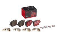 Bremsbelagsatz, Scheibenbremse